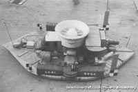 SRN1 fitted with a new skirt -   (The <a href='http://www.hovercraft-museum.org/' target='_blank'>Hovercraft Museum Trust</a>).